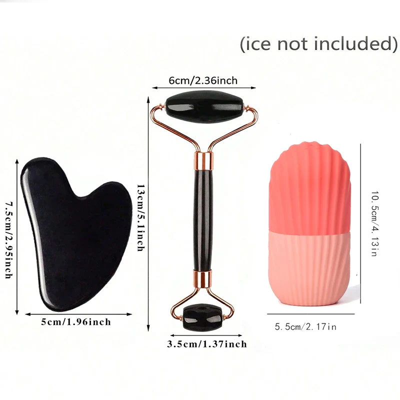 Ice Roller for Face — De-Puff, Tighten Pores & Soothe Redness in 60 Seconds