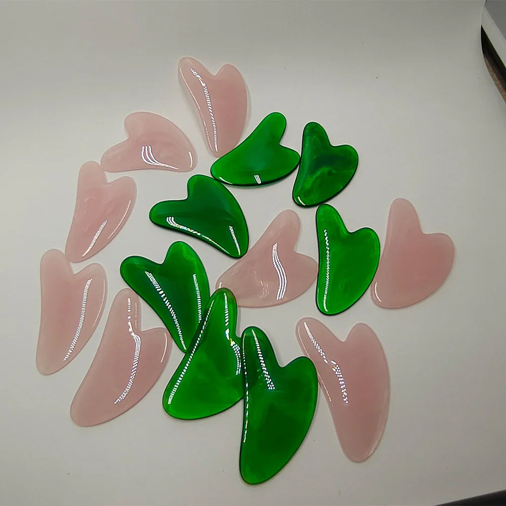 Natural Stone Gua Sha — De-Puff, Sculpt & Boost Circulation in 5 Minutes