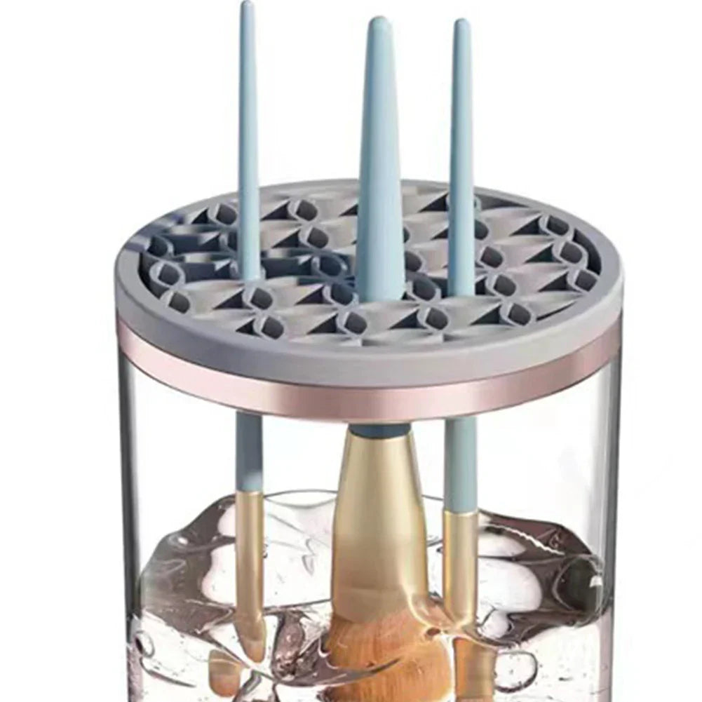Makeup Brush Cleaner Machine — Deep Clean & Dry in Seconds | Removes Bacteria & Buildup