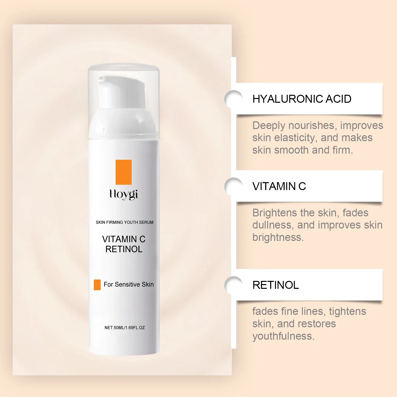 Brightening Vitamin C Serum — Fade Dark Spots, Even Skin Tone & Glow in 4 Weeks